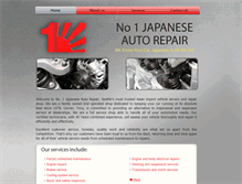 Tablet Screenshot of numberonejapanese.com